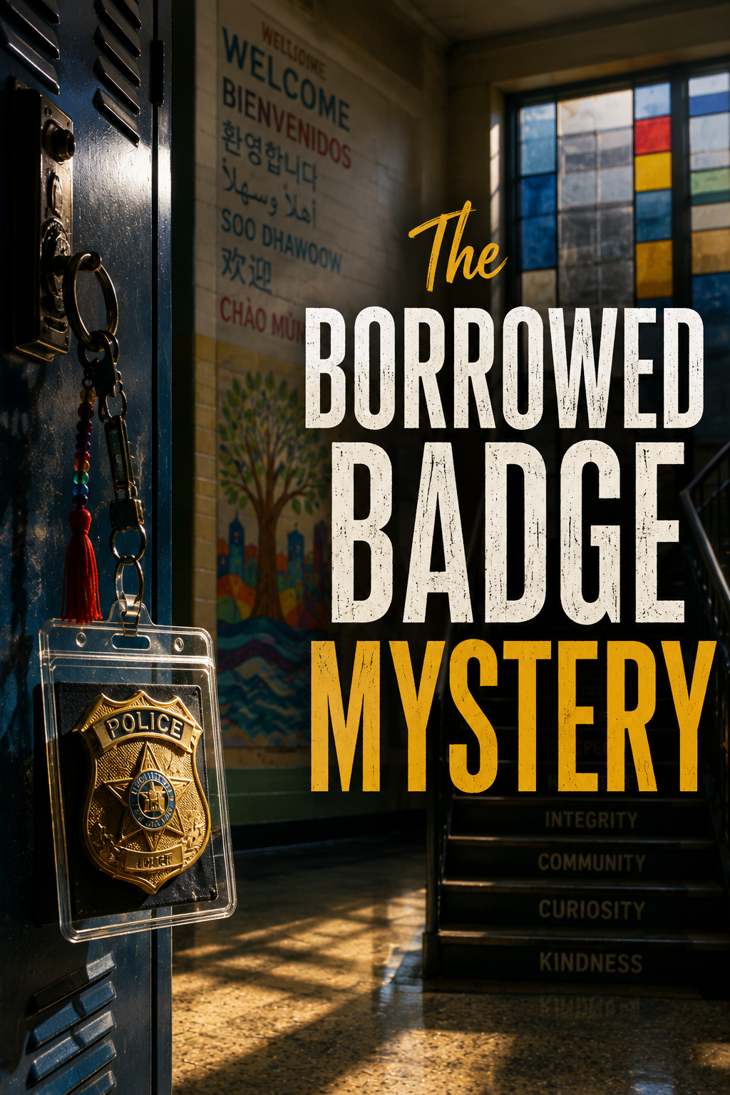 Cover of The Borrowed Badge Mystery