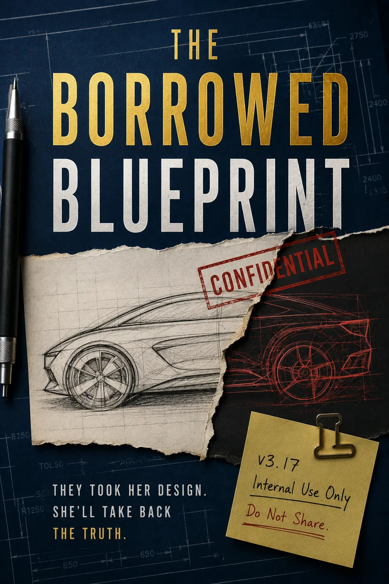 Cover of The Borrowed Blueprint by Josh A Rebber