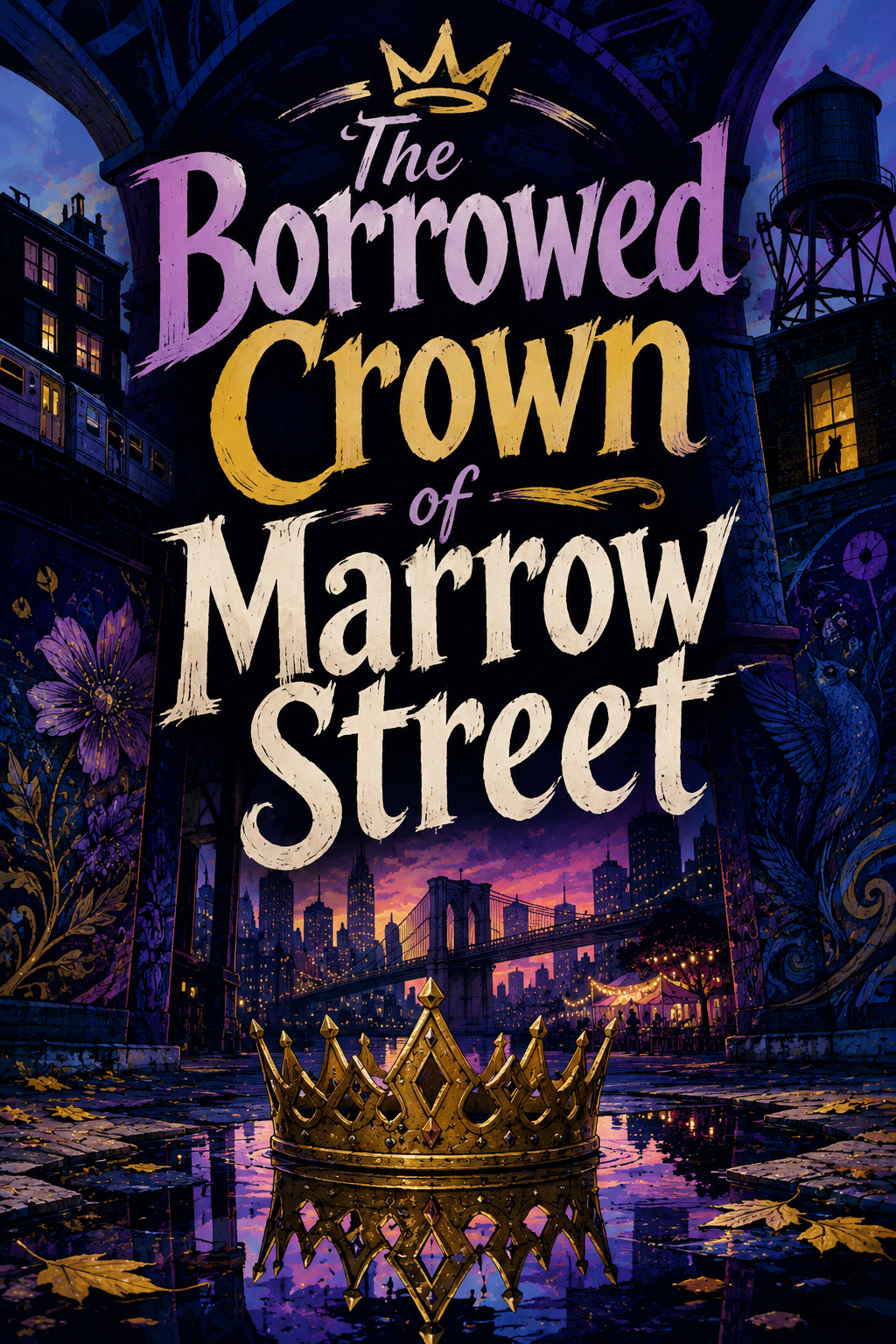 Cover of The Borrowed Crown of Marrow Street