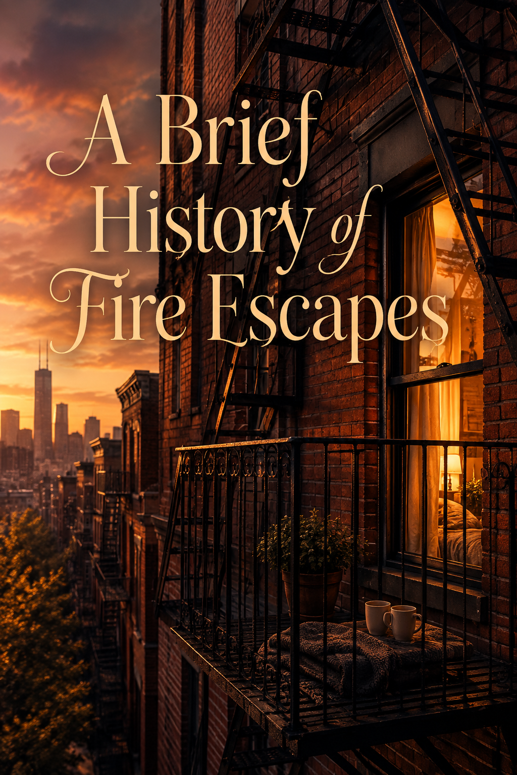 Cover of A Brief History of Fire Escapes