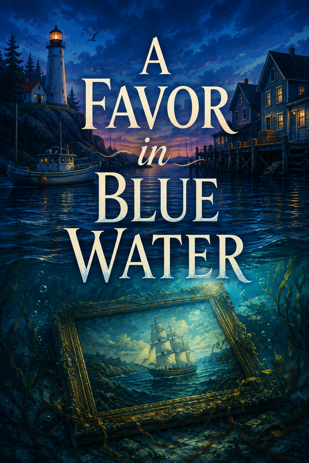 Cover of A Favor in Blue Water