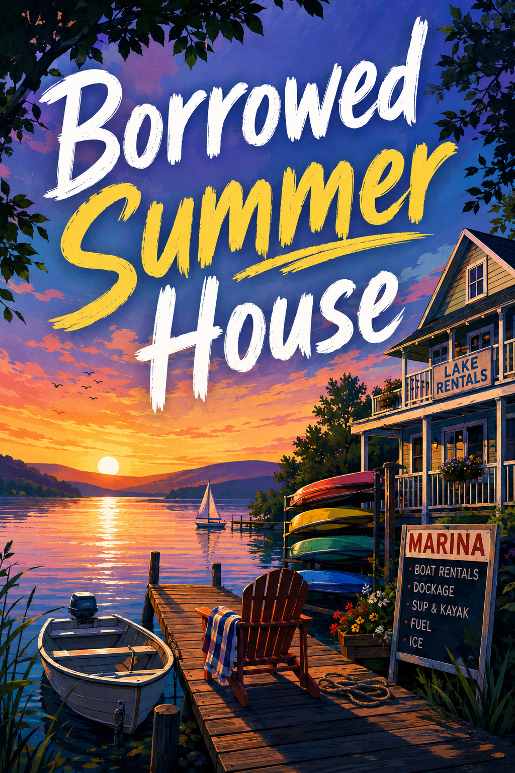 Cover of Borrowed Summer House