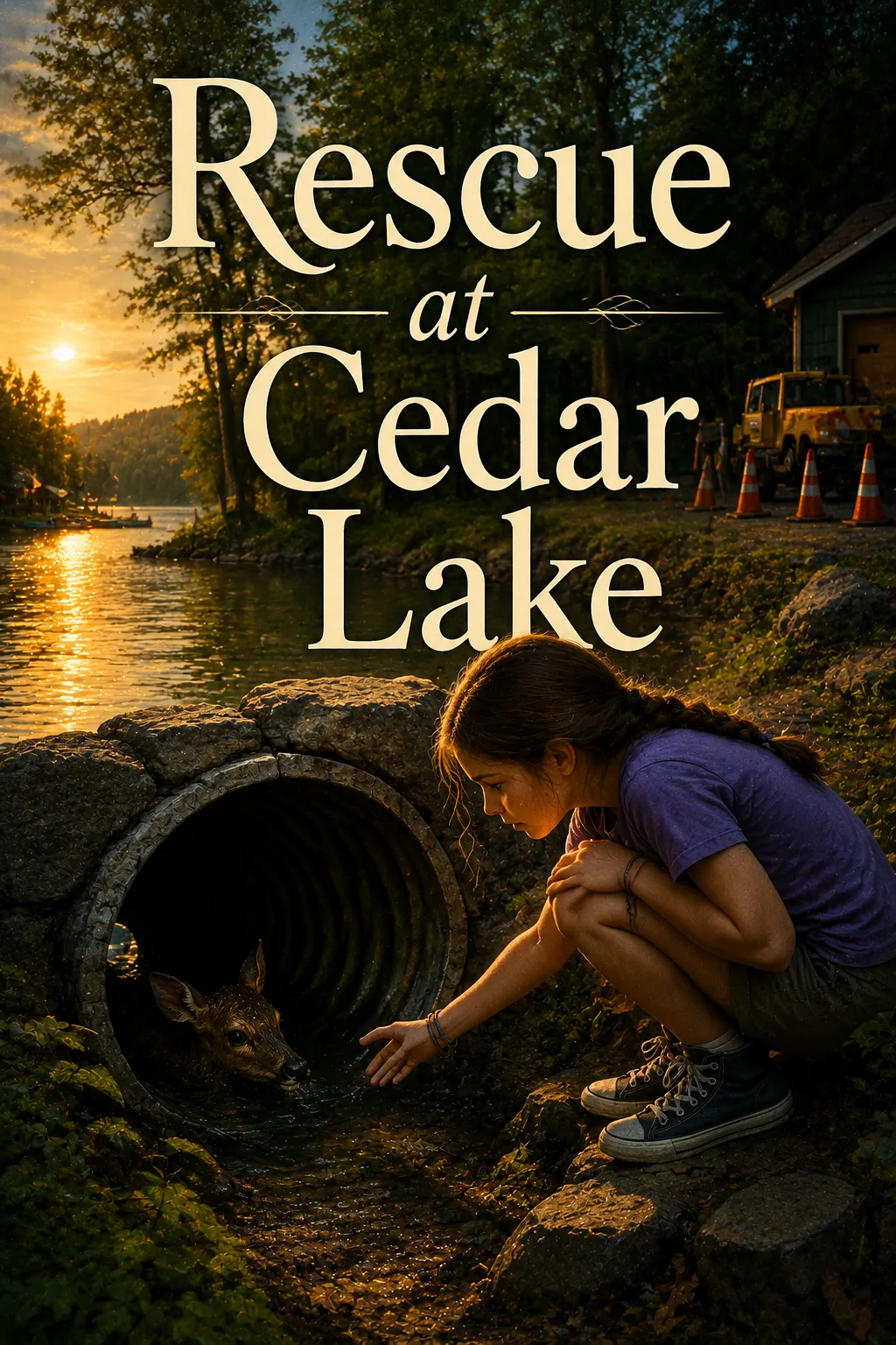 Cover of Rescue at Cedar Lake
